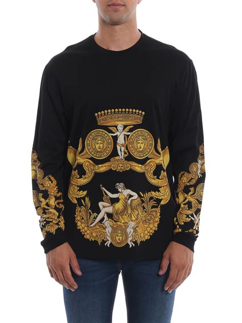 t-shirts versace|versace long sleeve t shirts.